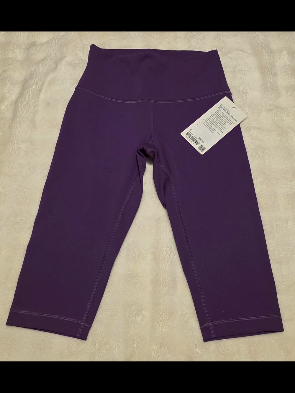 lululemon athletica Deep Purple Cropped Leggings